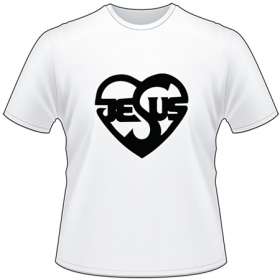 Jesus Heart T-Shirt 3268