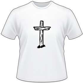 Wooden Cross T-Shirt 3029