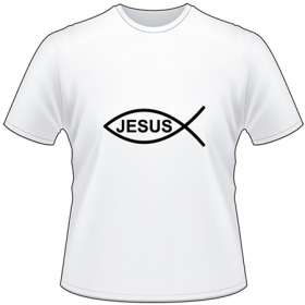 Jesus Fish T-Shirt 3064