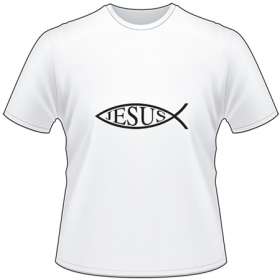 Jesus Fish T-Shirt 3091