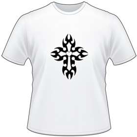 Tribal Cross T-Shirt 4160