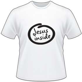 Jesus Inside T-Shirt 4243