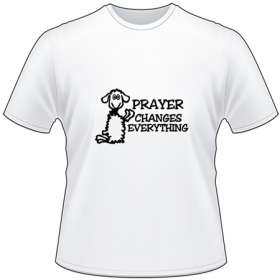 Sheep Prayer T-Shirt 4264