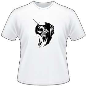 Cyber Skull T-Shirt 34