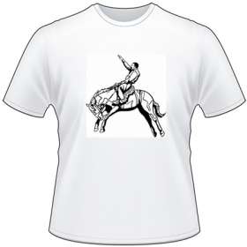 Bronco Riding 1 T-Shirt