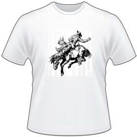 Bronco Riding 11 T-Shirt