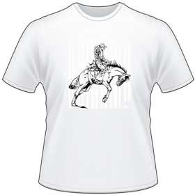 Bronco Riding 3 T-Shirt