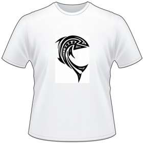 Tribal Water  Monster  T-Shirt 3