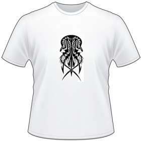 Tribal Water  Monster  T-Shirt 18