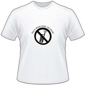 No Phone Zone 7 T-Shirt