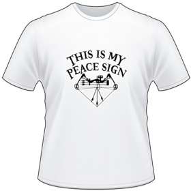 My Peace Sign Bow T-Shirt