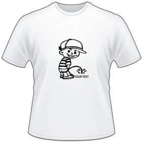 Hatboy Pee On T-Shirt