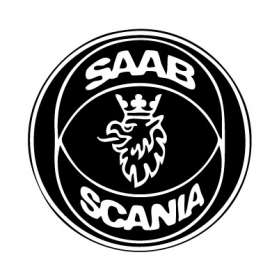 Saab Logo Sticker