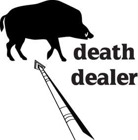 Death Dealer Boar Sticker