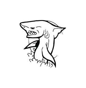 Shark Sticker 186