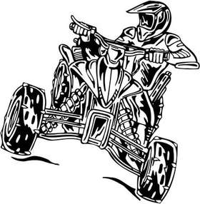 ATV Riders Sticker 35