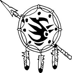 Native American Dreamcatcher Sticker