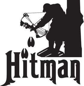 Hitman Bowhunting Sticker