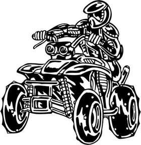 ATV Riders Sticker 80