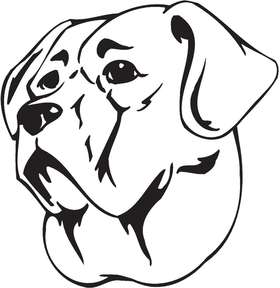Broholmer Dog Sticker