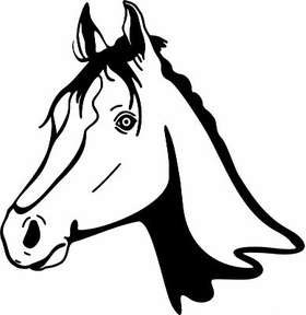 Horse 9 Sticker