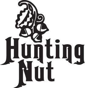 Hunting Nut with Nuts Sticker
