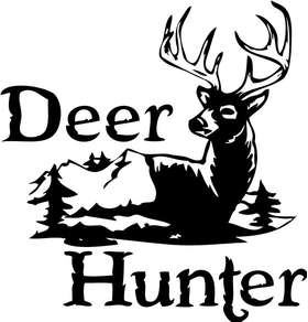 Deer Hunter Sticker