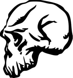 Skull 66 Sticker
