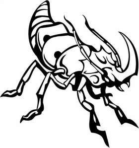 Predatory Insect Sticker 17
