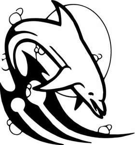 Dolphin Sticker 44