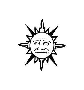 Sun Sticker 11