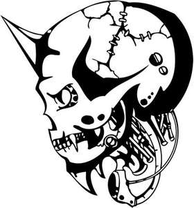 Skull Sticker 3