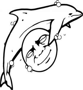 Dolphin Sticker 361