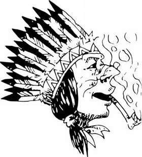 Native American Sticker 13