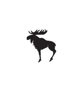 Moose Sticker 20