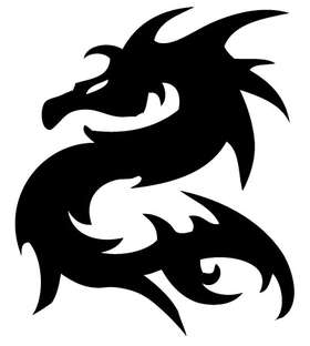 Dragon 10 Sticker