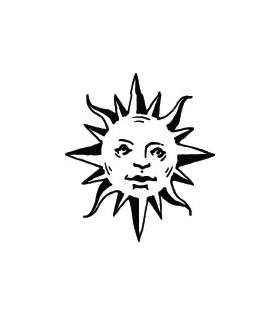 Sun Sticker 127