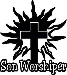 Son Worshiper Sticker 4196