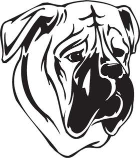 Bullmastiff Dog Sticker