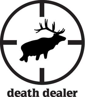 Game Over Elk in Bullseye Sticker 4