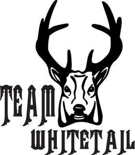 Team WhiteTail Deer Sticker 2