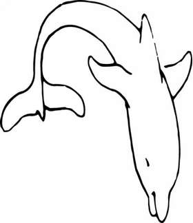 Dolphin Sticker 181
