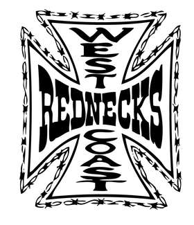 West Coast Redneck Sticker