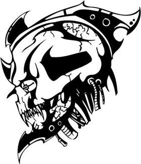 Skull Sticker 17