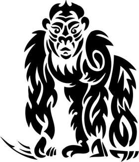 Tribal Animal Sticker 4