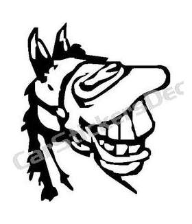 Laughing Horse Sticker