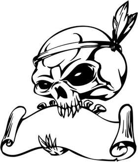 Skull Sticker 193