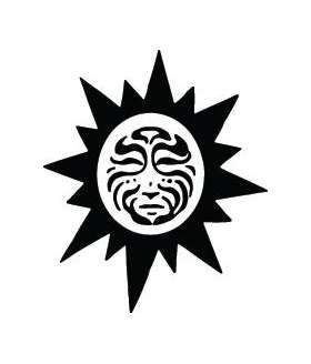 Sun Sticker 179