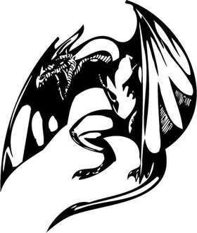 Dragon Sticker 100