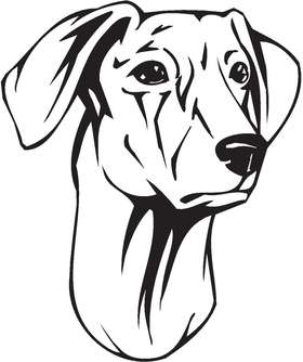 Sloughi Dog Sticker